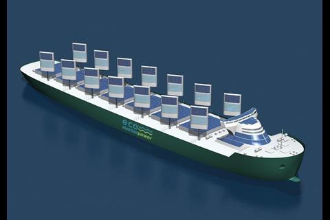 EMP’s Aquarius Eco Ship design “would most likely incorporate an onboard DC grid to allow a range of power sources to plugged in”